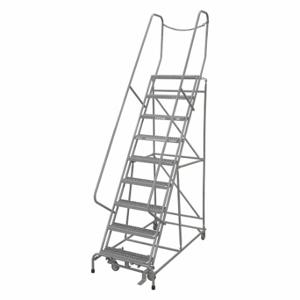 COTTERMAN 1009R2632A3E10B4D3C1P6 Rolling Ladder, 90 Inch Platform Height, 10 Inch Platform Dp, 24 Inch Platform Width | CR2PVP 21UU45