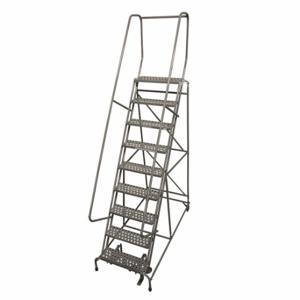 COTTERMAN 1009R2632A6E10B4AC1P6 Rolling Ladder, 90 Inch Platform Height, 10 Inch Platform Dp, 24 Inch Platform Width | CR2PVF 21UU52