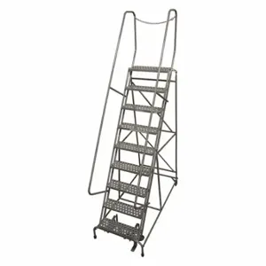 COTTERMAN 1009R2632A6E10B4D3C1P6 Rolling Ladder, 90 Inch Platform Height, 10 Inch Platform Dp, 24 Inch Platform Width | CR2PVE 21UU54