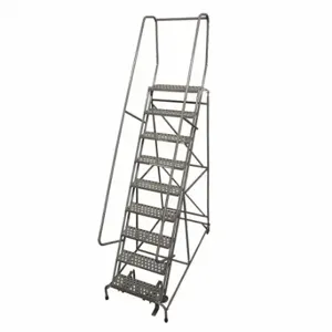 COTTERMAN 1009R3232A1E10B4C1P6 Rolling Ladder, 90 Inch Platform Height, 10 Inch Platform Dp, 30 Inch Platform Width | CR2PWA 21UU61