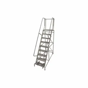 COTTERMAN 1509R2632A1E20B4W5C1P6 Rolling Ladder, 90 Inch Platform Height, 20 Inch Platform Dp, 24 Inch Platform Width | CR2PWQ 21UX42