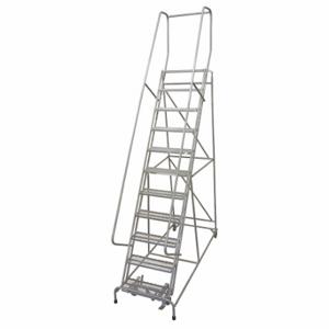 COTTERMAN 1011R2632A1E10B4C1P6 Rolling Ladder, 110 Inch Platform Height, 8 Inch Platform Depth, 24 Inch Platform Width | CR2NHP 8E761