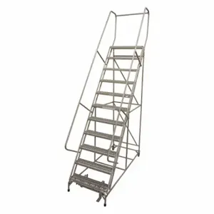 COTTERMAN 1011R2632A3E10B4SSP3 Rolling Ladder, 110 Inch Platform Height, 10 Inch Platform Depth, 24 Inch Platform Width | CR2NFK 45CH60