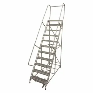 COTTERMAN 1011R2632A3E20B4C1P6 Rolling Ladder, 110 Inch Platform Height, 20 Inch Platform Depth, 24 Inch Platform Width | CR2NGK 45CH95