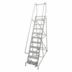 COTTERMAN 1012R2632A2E10B4AC1P6 Rolling Ladder, 120 Inch Platform Height, 10 Inch Platform Depth, 24 Inch Platform Width | CR2NHU 45CH87