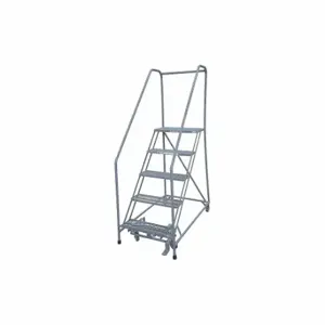 COTTERMAN 1205R1820A3E12B4C1P6 Rolling Ladder, 50 Inch Platform Height, 12 Inch Platform Depth, 16 Inch Platform Width | CR2QAQ 21UV16