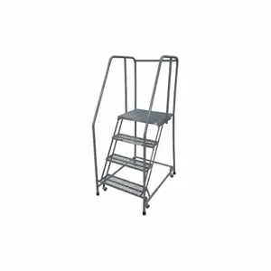 COTTERMAN 1504R1820A1E20B3C1P6 Rolling Ladder, 40 Inch Platform Height, 20 Inch Platform Dp, 16 Inch Platform Width | CR2NYX 21UV74