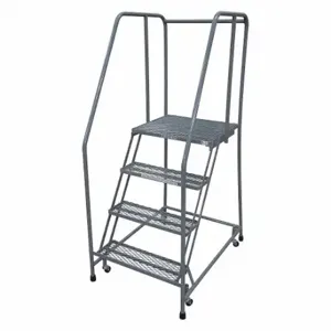 COTTERMAN 1504R1820A6E30B4W4C1P6 Rolling Ladder, 40 Inch Platform Height, 30 Inch Platform Dp, 16 Inch Platform Width | CR2NZX 21UV89