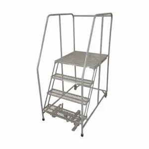 COTTERMAN 1504R3232A1E20B4W4C1P6 Rolling Ladder, 40 Inch Platform Height, 20 Inch Platform Dp, 30 Inch Platform Width | CR2NZM 21UW01