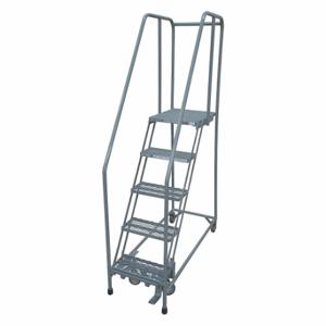 COTTERMAN 1505R2630A2E20B4W4C1P6 Rolling Ladder, 50 Inch Platform Height, 20 Inch Platform Depth, 24 Inch Platform Width | CR2PCN 45CH80