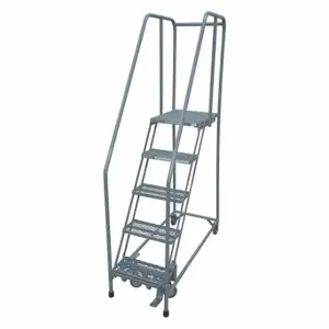 COTTERMAN 1005R2630A2E30B4C1P6 Rolling Ladder, 50 Inch Platform Height, 30 Inch Platform Depth, 24 Inch Platform Width | CR2PEE 45CH52