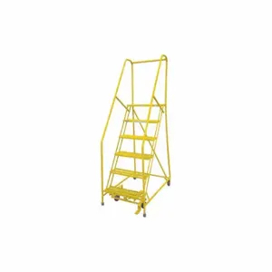 COTTERMAN 1006R2630A1E10B4C2P6 Rolling Ladder, 60 Inch Platform Height, 10 Inch Platform Dp, 24 Inch Platform Width | CR2PGJ 21UR77