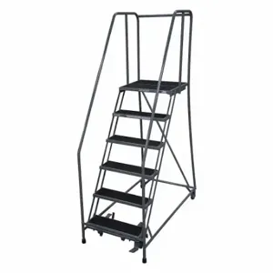 COTTERMAN 1506R2630A2E30B4W4C1P6 Rolling Ladder, 60 Inch Platform Height, 30 Inch Platform Depth, 24 Inch Platform Width | CR2PJK 45CH70