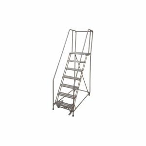 COTTERMAN 1507R1824A3E20B4W4C1P6 Rolling Ladder, 70 Inch Platform Height, 20 Inch Platform Dp, 16 Inch Platform Width | CR2PMK 21UW81