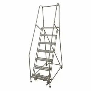 COTTERMAN 1507R2630A2E30B4W4C1P6 Rolling Ladder, 70 Inch Platform Height, 30 Inch Platform Depth, 24 Inch Platform Width | CR2PNX 45CJ74