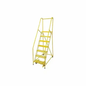 COTTERMAN 1507R2630A3E10B4W4C2P6 Rolling Ladder, 70 Inch Platform Height, 10 Inch Platform Dp, 24 Inch Platform Width | CR2PLL 21UW94