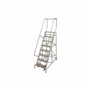 COTTERMAN 1508R2632A1E10B4W5C1P6 Rolling Ladder, 80 Inch Platform Height, 10 Inch Platform Depth, 24 Inch Platform Width | CR2QCA 21UX14
