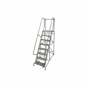 COTTERMAN 1508R3232A1E20B4W4C1P6 Rolling Ladder, 80 Inch Platform Height, 20 Inch Platform Dp, 30 Inch Platform Width | CR2PTL 21UX34