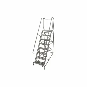 COTTERMAN 1508R3232A1E30B4W4C1P6 Rolling Ladder, 80 Inch Platform Height, 30 Inch Platform Dp, 30 Inch Platform Width | CR2PUM 21UX35