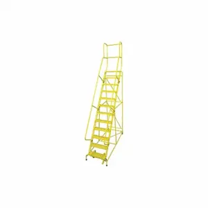 COTTERMAN 1512R2632A1E30B4W4C2P3 Rolling Ladder, 120 Inch Platform Height, 30 Inch Platform Dp, 24 Inch Platform Width | CR2NLF 21UY24