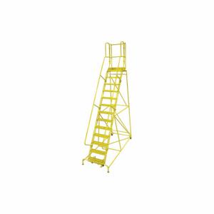 COTTERMAN 1513R2642A3E30B4W4C2P3 Rolling Ladder, 130 Inch Platform Height, 30 Inch Platform Dp, 24 Inch Platform Width | CR2NNH 21UY72