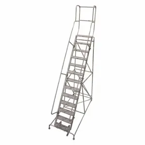 COTTERMAN 1513R2642A2E20B4W4C1P3 Rolling Ladder, 150 Inch Platform Height, 20 Inch Platform Depth, 24 Inch Platform Width | CR2NRL 45CH54