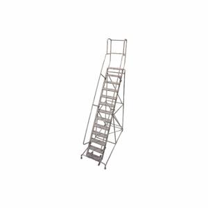 COTTERMAN 1513R2642A2E10B4W5C1P3 Rolling Ladder, 130 Inch Platform Height, 10 Inch Platform Dp, 24 Inch Platform Width | CR2NLQ 21UY64