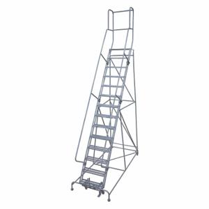 COTTERMAN 1514R2642A2E20B4W4C1P3 Rolling Ladder, 140 Inch Platform Height, 20 Inch Platform Depth, 24 Inch Platform Width | CR2NPG 45CJ69