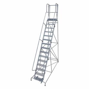 COTTERMAN 1515R2642A2E30B4W4C1P3 Rolling Ladder, 150 Inch Platform Height, 30 Inch Platform Depth, 24 Inch Platform Width | CR2NTJ 45CH50