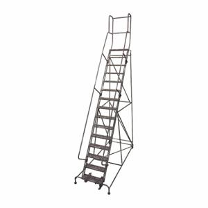 COTTERMAN 1515R2642A3E10B4W5C1P3 Rolling Ladder, 150 Inch Platform Height, 10 Inch Platform Dp, 24 Inch Platform Width | CR2NRA 21UZ40