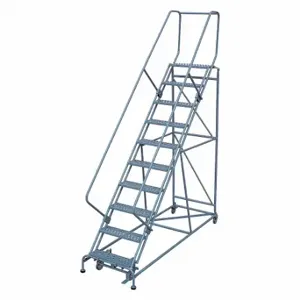 COTTERMAN 1710R2632A1E24B4W5C1P6 Rolling Ladder, 100 Inch Platform Height, 24 Inch Platform Depth, 24 Inch Platform Width | CR2NED 45CH61