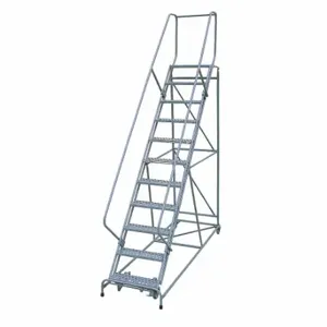 COTTERMAN 1711R2632A1E24B4W5C1P6 Rolling Ladder, 110 Inch Platform Height, 24 Inch Platform Depth, 24 Inch Platform Width | CR2NGY 45CJ56