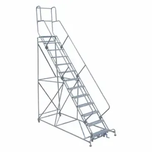 COTTERMAN 1713R2642A3E24B4W5C1P3 Rolling Ladder, 130 Inch Platform Height, 24 Inch Platform Depth, 24 Inch Platform Width | CR2QED 45CH86