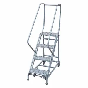 COTTERMAN 2104R1820A3E12B4C1P6 Rolling Ladder, 40 Inch Platform Height, 12 Inch Platform Depth, 16 Inch Platform Width | CR2QEE 45CJ63