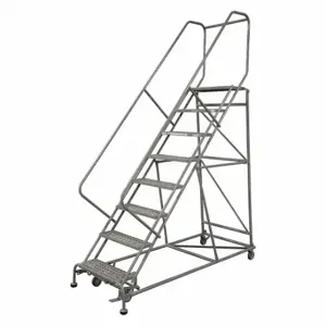 COTTERMAN 2608R2632A6E12B4AC1P6 Rolling Ladder, 80 Inch Platform Height, 12 Inch Platform Depth, 24 Inch Platform Width | CR2PRH 45CJ39