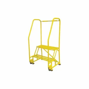 COTTERMAN 2TR26A6E10B8C2P6 Tilt And Roll Ladder, 20 Inch Platform Height, 10 Inch Platform Dp | CR2PYX 21VA64