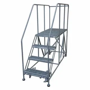 COTTERMAN 4WP2448RA3B4B8AC1P6 Rolling Work Platform, 4 Steps, 40 Inch Size, 24 Inch Platform Width | CR2QGQ 45CJ62