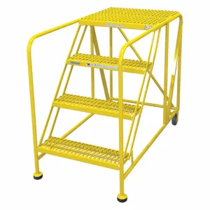 COTTERMAN 4WP3648A3B8AC2P6 Work Platform, Steel, Single Access Platform Style, 40 Inch Platform Height | CE9BML 21VD18