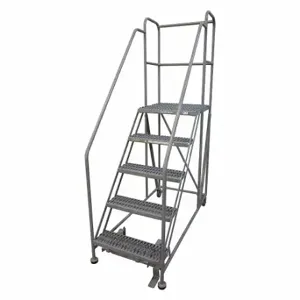 COTTERMAN 5WP2472RA3B4B8AC1P6 Rolling Work Platform, 5 Steps, 50 Inch Size, 24 Inch Platform Width | CR2QGY 45CH66