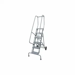 COTTERMAN 6508R1830A1E20B11C1P6 Rolling Ladder, 80 Inch Platform Height, 20 Inch Platform Dp, 16 Inch Platform Width | CR2PRQ 21VD87