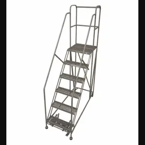 COTTERMAN 6WP2472RA3B4B8AC1P6 Rolling Work Platform, 6 Steps, 60 Inch Size, 24 Inch Platform Width | CR2QGU 45CJ58