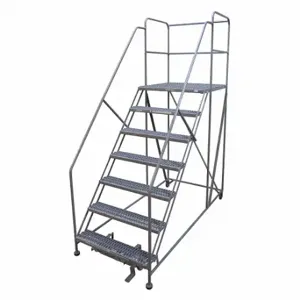 COTTERMAN 7WP3672RA3B4B8AC1P6 Rolling Work Platform, 7 Steps, 70 Inch Size, 36 Inch Platform Width | CR2QGW 45CJ07