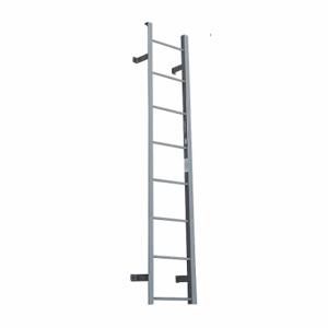 COTTERMAN F8S C1 Feste Leiter, 7 Fuß 4 Zoll, 7 Fuß obere Stufenhöhe, 8 Stufen, 21 Zoll Gesamtbreite, Seitenstufe | CR2NBY 21VF30