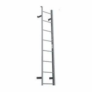 COTTERMAN F8S C1 Fixed Ladder, 7 ft 4 Inch, 7 ft Top Step Height, 8 Steps, 21 Inch Overall Width, Side Step | CR2NBY 21VF30