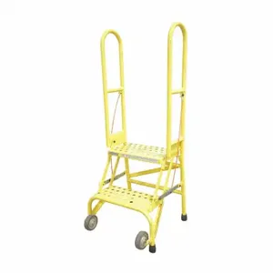 COTTERMAN SAS2A6E10C2P6 Rolling Ladder, 20 Inch Platform Height, 10 Inch Platform Dp, 16 Inch Platform Width | CR2NUQ 21VF39