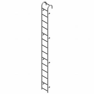 COTTERMAN ST15AL C1 Storage Tank Ladder, 15 ft Lengthadder Height, 15 Inch Overall Width, Round, 65 lb Net Wt | CR2QFV 39F204