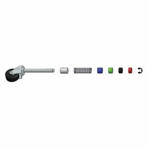 COTTERMAN SU9096 Office Ladder Replacement Caster Kit, 52 to 61 lbs. Capacity | CJ2XZQ 31VG04