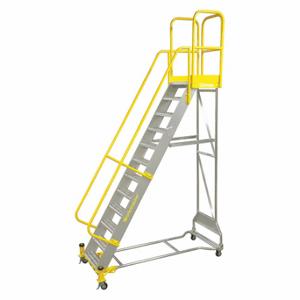 COTTERMAN WMXA12R42A3P3 Rolling Ladder, 120 Inch Platform Height, 24 Inch Platform Depth, 24 Inch Platform Width | CR2NKT 48PE20