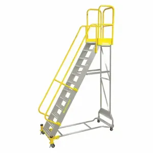 COTTERMAN WMXA11R42A3P3 Rolling Ladder, 110 Inch Platform Height, 24 Inch Platform Depth, 24 Inch Platform Width | CR2NHB 48PE19