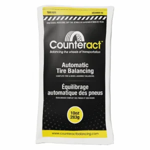 COUNTERACT 10oz. B Glass Equal Tire Balancing Compound, 5 x 1 Inch Size, PK 1 | CF2BTG 54ZW81